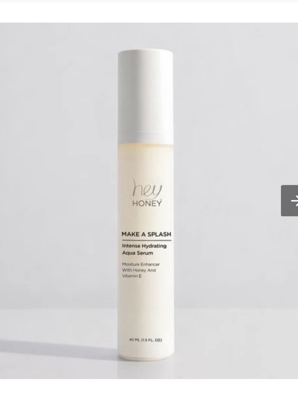 Hey Honey Make A Splash Hydrating Aqua Serum - White